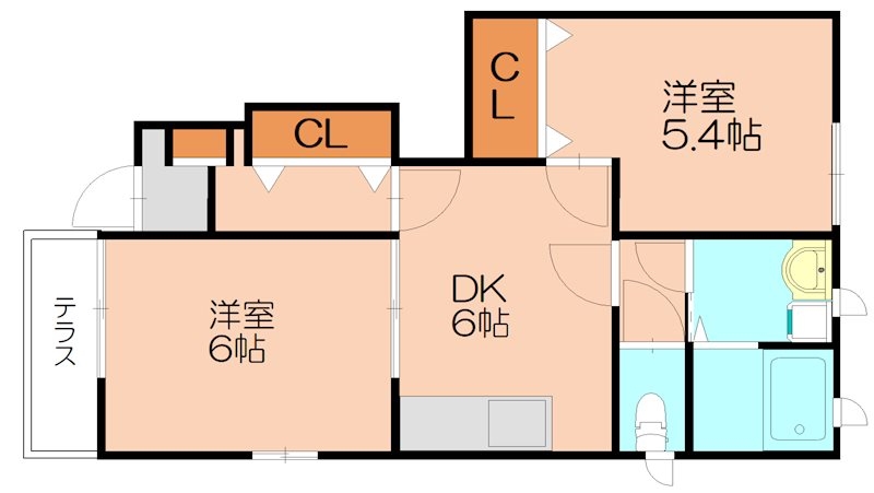 部屋写真