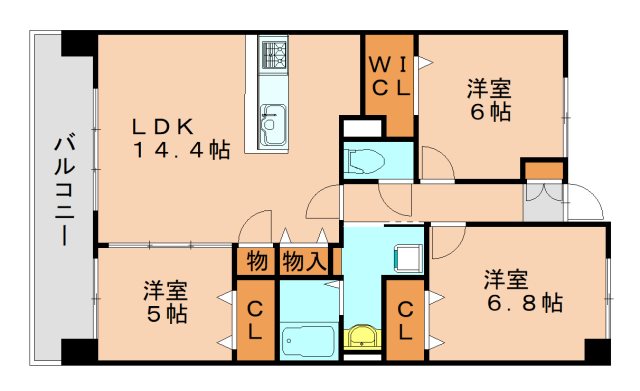 部屋写真