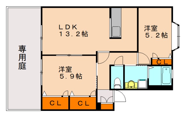部屋写真