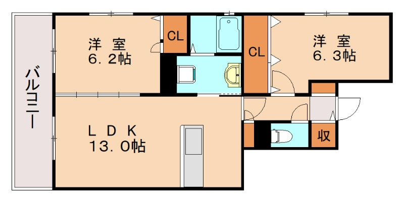 部屋写真