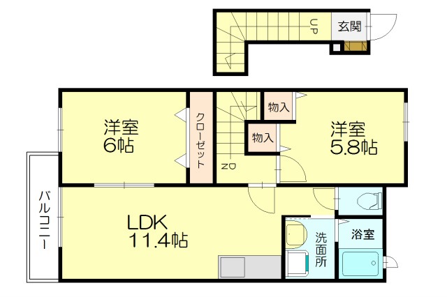 部屋写真
