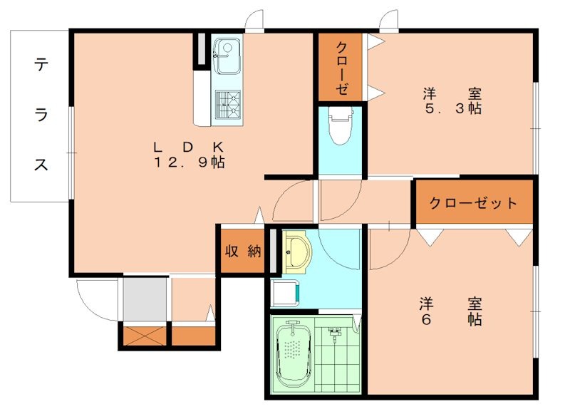 部屋写真