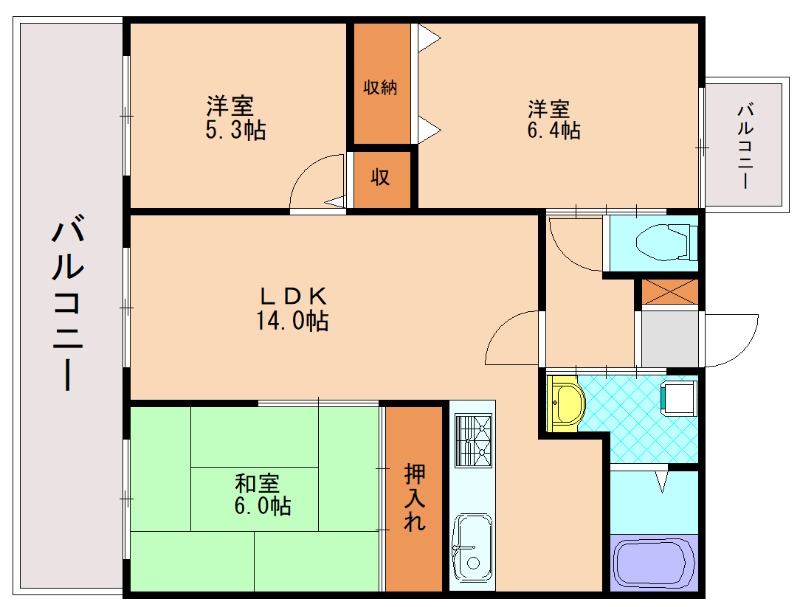 部屋写真