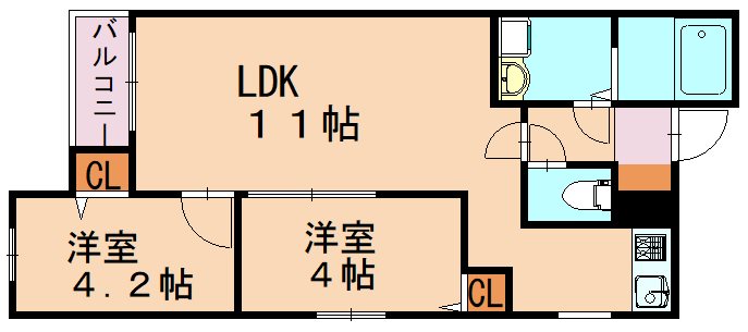 部屋写真