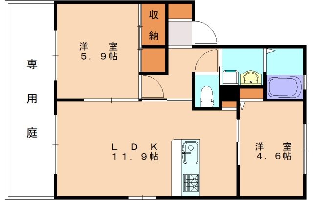 部屋写真