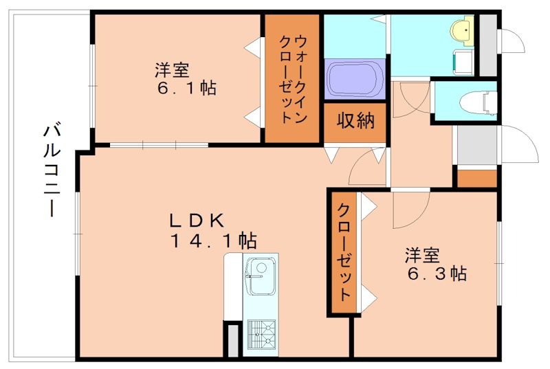 部屋写真