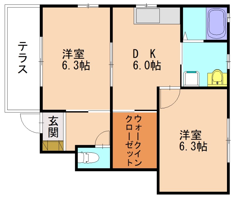 部屋写真