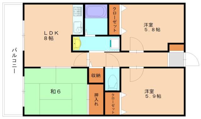 部屋写真