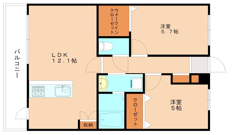 部屋写真