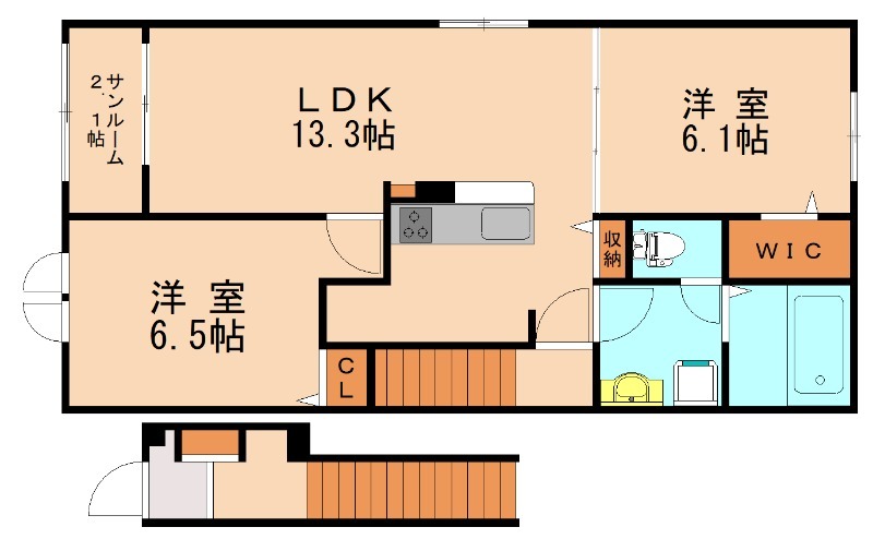 部屋写真
