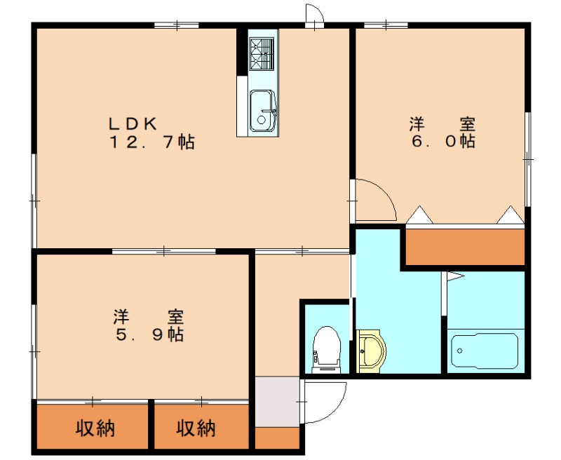部屋写真