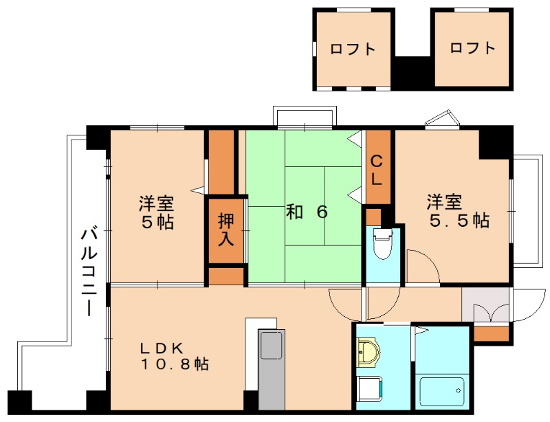 部屋写真