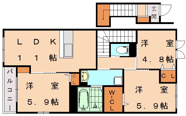 部屋写真