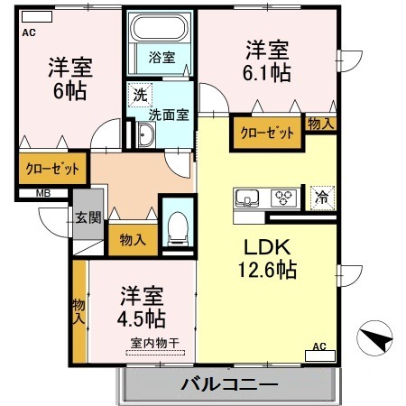 部屋写真
