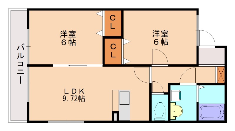 部屋写真