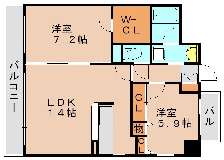 部屋写真