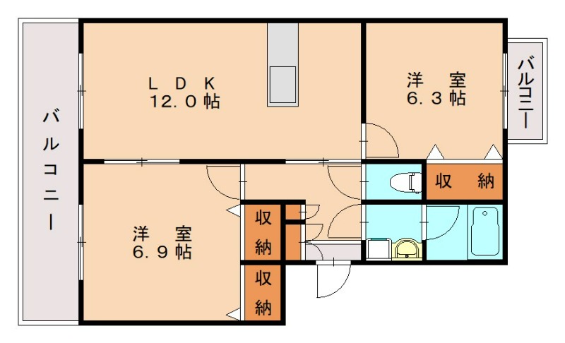 部屋写真