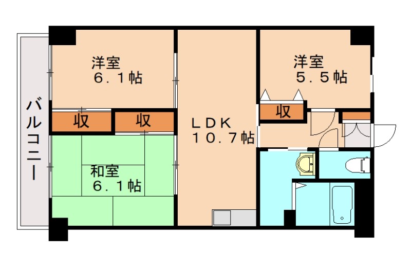 部屋写真