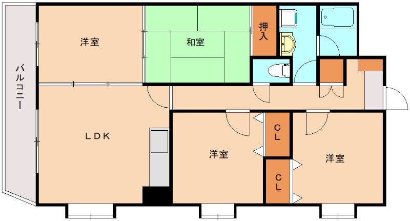 部屋写真