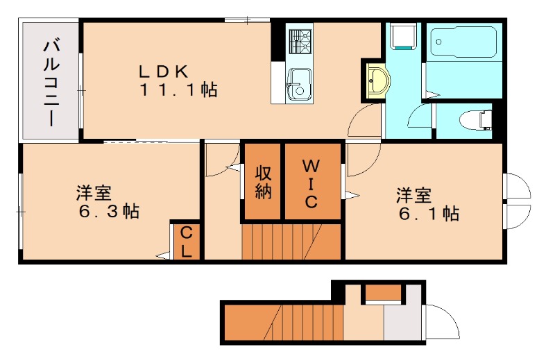 部屋写真