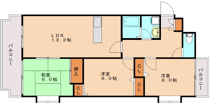 部屋写真