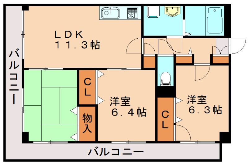 部屋写真