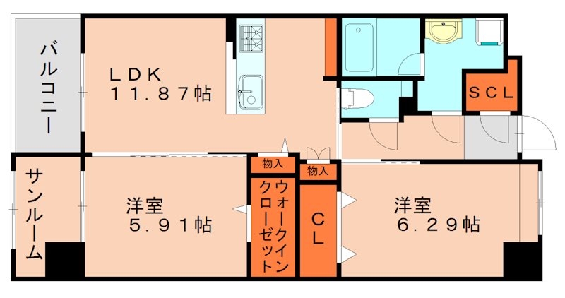 部屋写真