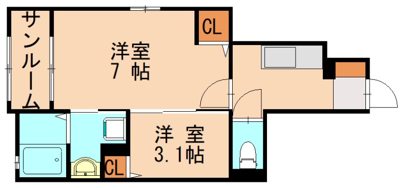 部屋写真