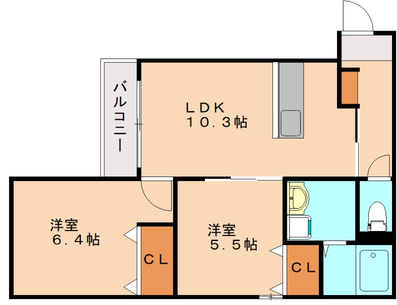 部屋写真