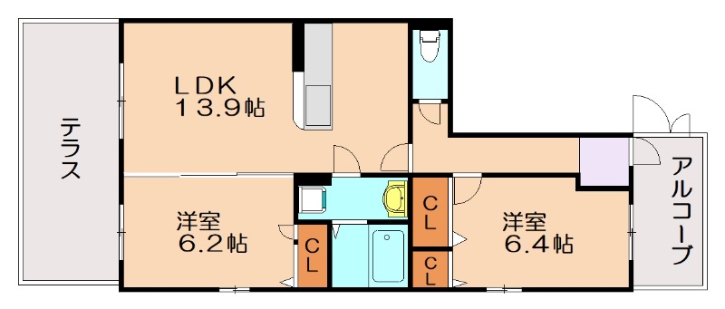 部屋写真