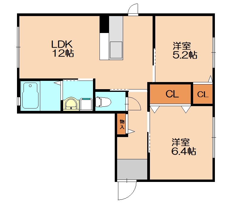 部屋写真