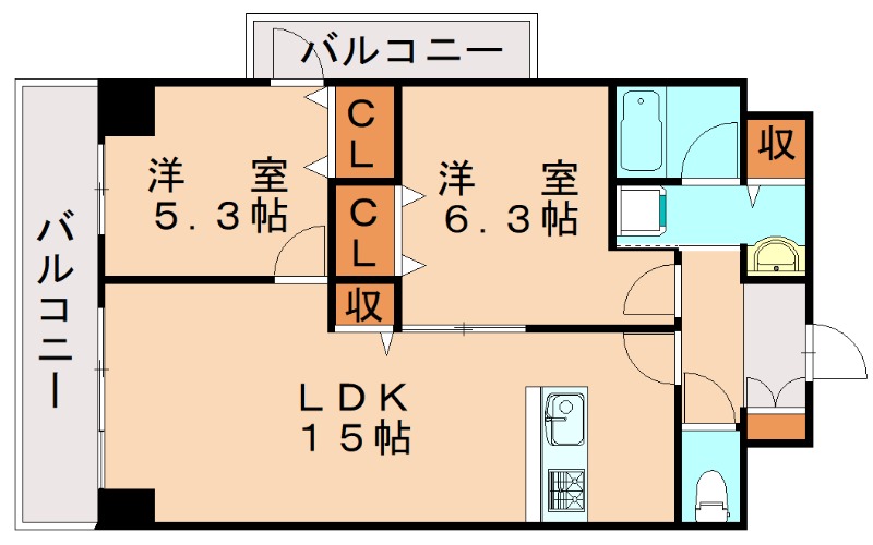 部屋写真