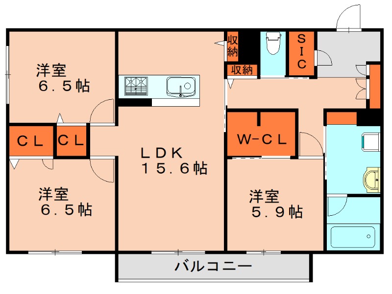 部屋写真