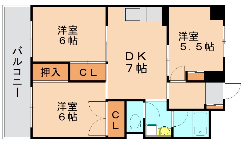 部屋写真