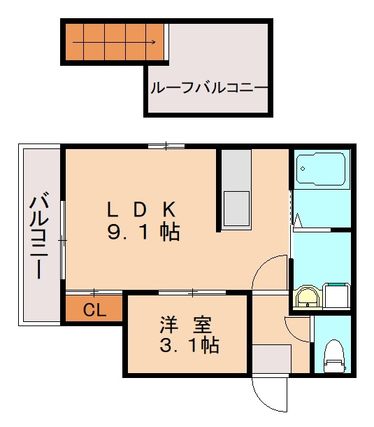 部屋写真