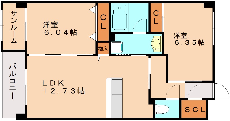 部屋写真