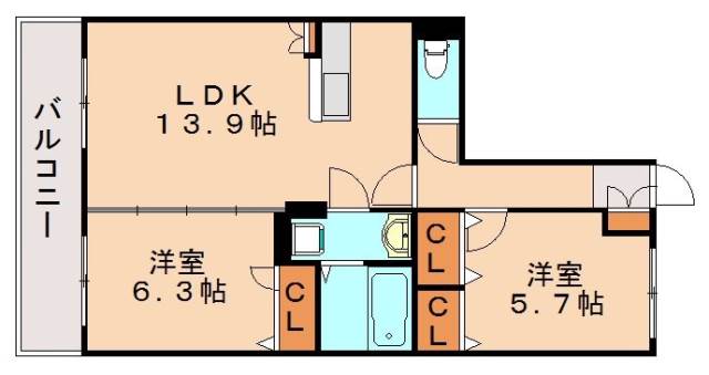 部屋写真
