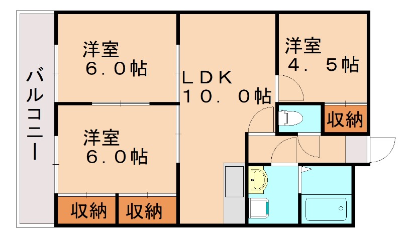 部屋写真