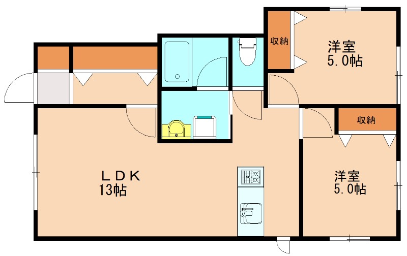 部屋写真