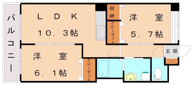 部屋写真