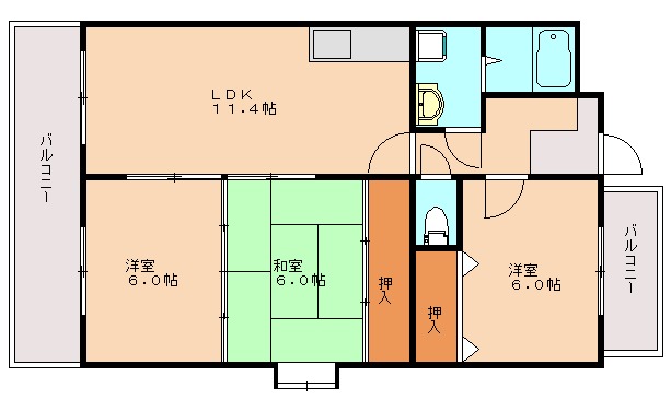 部屋写真