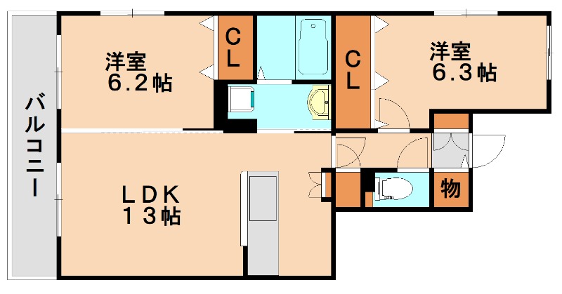 部屋写真