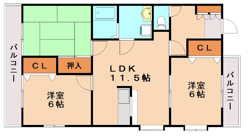 部屋写真