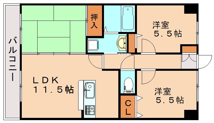 部屋写真
