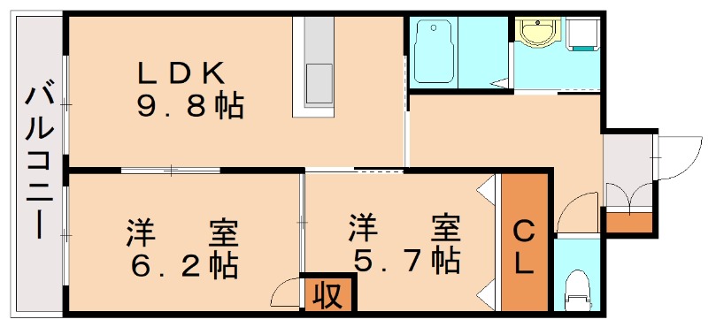 部屋写真