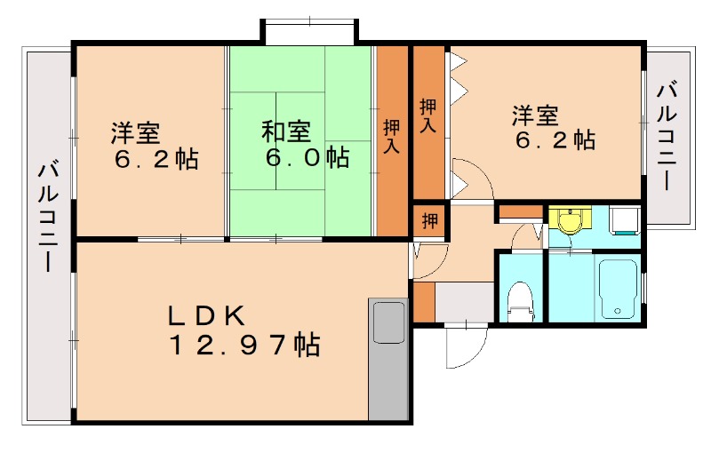 部屋写真