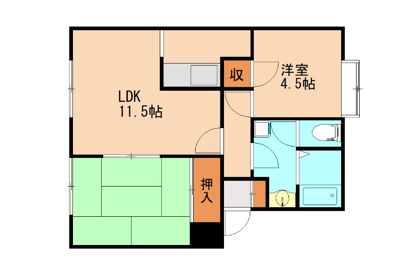 部屋写真
