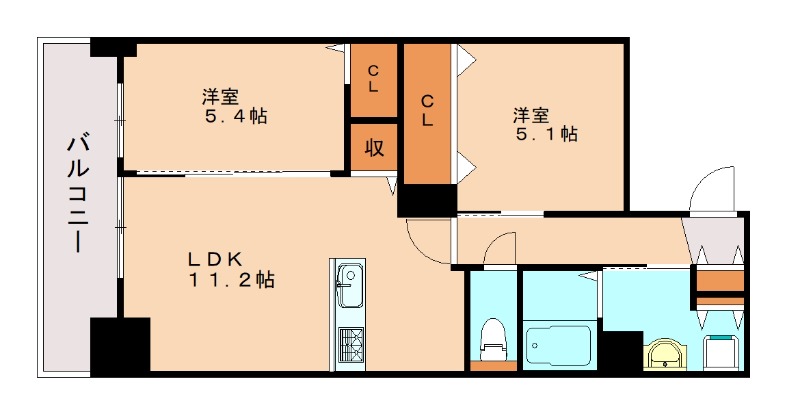 部屋写真