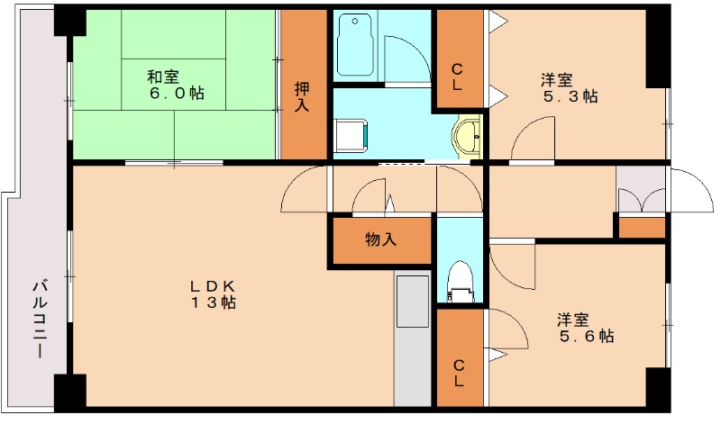 部屋写真