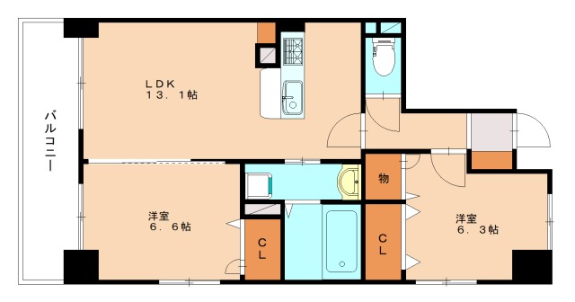 部屋写真